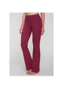 active by Lascana LASCANA ACTIVE Jazzpants mit breitem B&uuml;ndchen lila, Gr&ouml;&szlig;e 52/54