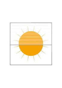 K-home Plissee &raquo;COMO&laquo; Lichtschutz freih&auml;ngend