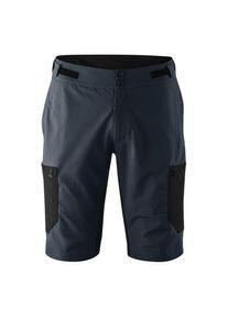 Gonso &raquo;Adventure Shorts Cargo M&laquo; Herren Bike-Shorts, Fahrradhose mit Sitzpolster, Bund flexibel blau, Gr&ouml;&szlig;e M