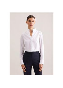 Seidensticker Klassische Bluse 1/1 Uni wei&szlig;, Gr&ouml;&szlig;e XS34