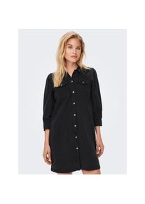Only Jeanskleid &raquo;ONLFELICA DNM DRESS NOOS&laquo; Brusttaschen schwarz, Gr&ouml;&szlig;e M