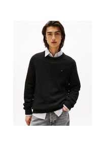 Tommy Jeans Rundhalspullover Slim fit mit Rundhalsausschnitt