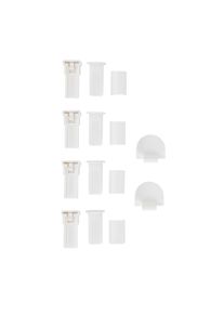 K-home Plissee &raquo;Klemmfix Pisa&laquo; verdunkelnd energiesparend ohne Bohren verspannt