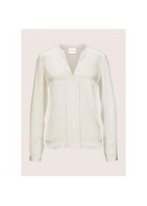 Madeleine Mode MADELEINE Langarmbluse &raquo;Bluse Satinbluse aus reiner Seide&laquo; wei&szlig;, Gr&ouml;&szlig;e 44