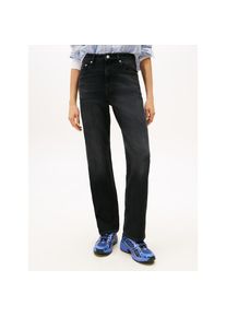 Tommy Jeans Straight-Jeans &raquo;LAYLA HR SLIM STR&laquo; in Kn&ouml;chell&auml;nge schwarz, Gr&ouml;&szlig;e 31