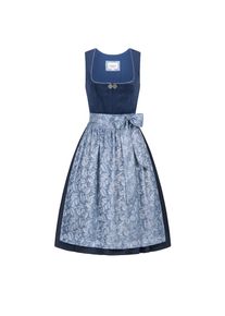 N&uuml;bler N&uuml;bler Dirndl &raquo;Dirndl midi Gemma&laquo; blau, Gr&ouml;&szlig;e 38