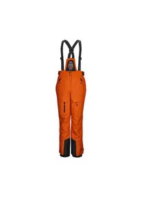 Killtec Skihose &raquo;KSW 204 BYS SKI PNTS&laquo; Wasserdichte, atmungsaktive Skihose mit verstellbarem Latz und Tr&auml;gern braun, Gr&ouml;&szlig;e 164