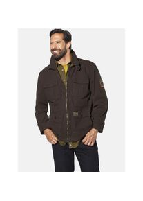 Jan Vanderstorm Fieldjacket &raquo;Fieldjacket BROR&laquo; 1 Stk. tlg. ohne Kapuze in modischer Used-Optik braun, Gr&ouml;&szlig;e 54