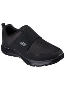 Skechers Slip-On Sneaker &raquo;FLEX ADVANTAGE 4.0-UPSHIFT&laquo; Slipper, Freizeitschuh im monochromen Look schwarz, Gr&ouml;&szlig;e 44