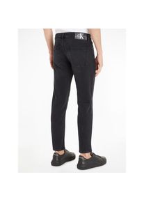 Calvin Klein Jeans Slim-fit-Jeans &raquo;SLIM TAPER&laquo; mit Markenlabel schwarz, Gr&ouml;&szlig;e 33