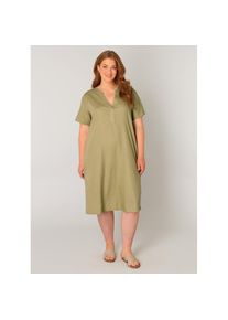 Base Level Curvy Tunikakleid &raquo;Yacinthe&laquo; Sommerkleid mit Leinen