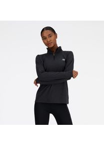 New Balance Laufshirt &raquo;SPORT ESSENTIALS SPACE DYE 1/4 ZIP&laquo; 1 tlg. schwarz, Gr&ouml;&szlig;e XL
