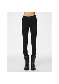Pieces Skinny-fit-Jeans &raquo;PCDANA MW SKINNY JEANS BL102 NOOS BC&laquo; schwarz, Gr&ouml;&szlig;e M (38)