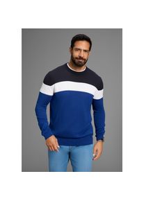 H.I.S. H.I.S Rundhalspullover &raquo;neue Farben!&laquo; Colorblocking, in leichter Strickqualit&auml;t