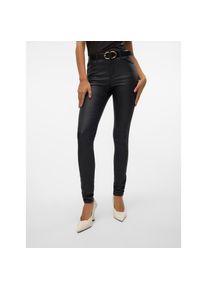 V&eacute;ro Moda Vero Moda Stretch-Hose &raquo;VMSEVEN COATED&laquo; schwarz, Gr&ouml;&szlig;e XL