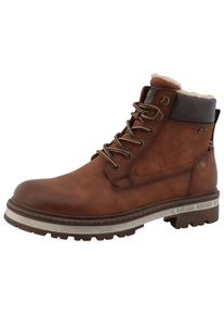 Mustang Shoes Winterboots &raquo;Merem&laquo; Schn&uuml;rstiefel, Winterstiefel mit TEX-Ausstattung braun, Gr&ouml;&szlig;e 44
