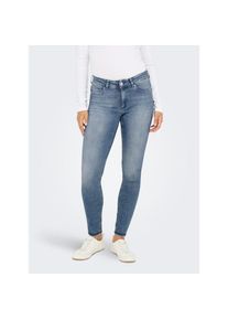 Only Skinny-fit-Jeans &raquo;ONLBLUSH MID SK ANK RW DNM REA158&laquo; blau, Gr&ouml;&szlig;e L (40)