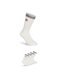 Fila Sportsocken &raquo;UNISEX TOP QUALITY FULL TERRY VINTAGE SOCKS&laquo; 4 Stk. tlg. sportliches Design mit Logodetail wei&szlig;, Gr&ouml;&szlig;e 35-38