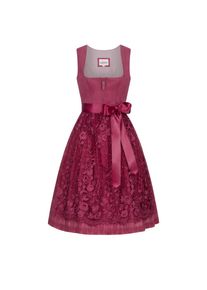 N&uuml;bler N&uuml;bler Dirndl &raquo;Dirndl midi Gundi&laquo; lila, Gr&ouml;&szlig;e 34