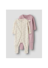 name it Pyjama &raquo;NBFNIGHTSUIT 2P ZIP FF HEART NOOS&laquo; Packung, 2 tlg.