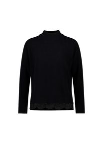Betty Barclay Rundhalspullover &raquo;Feinstrickpullover mit Spitzenkante&laquo; schwarz, Gr&ouml;&szlig;e 38