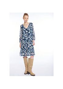 ZABAIONE Meshkleid &raquo;Ne44vra&laquo; Sommerkleid blau, Gr&ouml;&szlig;e XL