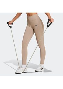 adidas Performance Trainingstights &raquo;OPT RIB 7/8 L&laquo; braun, Gr&ouml;&szlig;e XL
