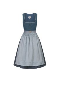 N&uuml;bler N&uuml;bler Dirndl &raquo;Dirndl midi Gudrun&laquo; blau, Gr&ouml;&szlig;e 38