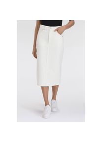 Levi's Levi's Jeansrock &raquo;HR BACK SLIT SKIR&laquo; mit Schlitz hinten wei&szlig;, Gr&ouml;&szlig;e 27