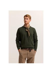 Bugatti Rundhalspullover &raquo;Regular Fit&laquo; Basic Essential aus reiner Baumwolle