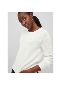 Vila Rundhalspullover &raquo;VIDALO O-NECK L/S KNIT TOP- NOOS&laquo; wei&szlig;, Gr&ouml;&szlig;e XXL