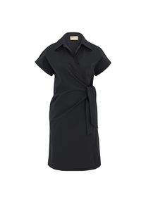 Cartoon Wickelkleid &raquo;Wickelkleid mit Taschen&laquo; schwarz, Gr&ouml;&szlig;e 46