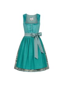N&uuml;bler N&uuml;bler Dirndl &raquo;Dirndl midi Gina&laquo; blau, Gr&ouml;&szlig;e 44