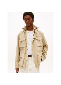 Tommy Hilfiger Fieldjacket &raquo;PACKABLE FIELD JACKET&laquo; mit Kapuze Winterjacke, Outdoorjacke Kapuze im Kragen verstaubar gr&uuml;n, Gr&ouml;&szlig;e L