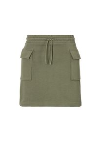 HUGO Blue Webrock &raquo;Nolara&laquo; mit tonalen Schriftzug gr&uuml;n, Gr&ouml;&szlig;e M