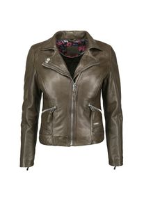 Mustang Lederjacke &raquo;Lederjacke 31019271&laquo; gr&uuml;n, Gr&ouml;&szlig;e XS