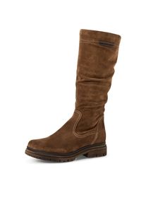 Tamaris Stiefel , Blockabsatz, Langschaftstiefel mit slouchy Falten am Schaft