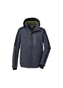 Killtec Skijacke &raquo;KSW 69 MN SKI JCKT&laquo; Atmungsaktive, wasserdichte Skijacke mit abnehmbarer Kapuze blau, Gr&ouml;&szlig;e S