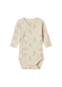 name it Body &raquo;NBNBODY 2P LS WRAP RAINY DAY ZEBRA NOOS&laquo; Packung, 2 Stk. beige, Gr&ouml;&szlig;e 62