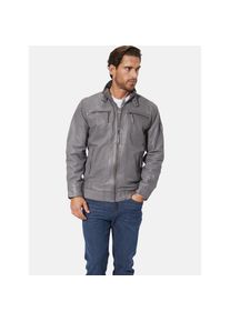 Babista Lederjacke &raquo;Lederjacke CORIETTA&laquo; grau, Gr&ouml;&szlig;e 56