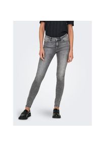 Only Skinny-fit-Jeans &raquo;ONLWAUW MID WAIST SK LANK COIN PKT DNM X&laquo; grau, Gr&ouml;&szlig;e M (38)