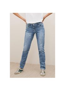 Cecil Regular-fit-Jeans &raquo;Style Scarlett&laquo; im Five-Pocket Style blau, Gr&ouml;&szlig;e 34