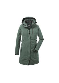 Killtec Parka &raquo;KOW 165 WMN PRK&laquo; Wasser- und winddichter Parka mit Teddyfleece und abnehmbarer Kapuze grau, Gr&ouml;&szlig;e 36