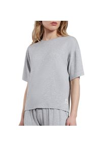 Tom Tailor Unterziehshirt &raquo;Manila&laquo; Kurzarm, Rundhalsausschnitt, Viskosemix, k&uuml;hlend, locker, basic grau, Gr&ouml;&szlig;e 36 (S)