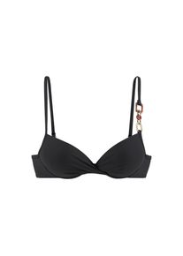 Lascana B&uuml;gel-Bikini-Top &raquo;Yves&laquo; mit Wattierung schwarz, Gr&ouml;&szlig;e 38