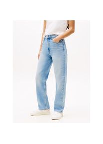 Tommy Jeans Straight-Jeans &raquo;LAYLA HR SLIM STR&laquo; in Kn&ouml;chell&auml;nge blau, Gr&ouml;&szlig;e 31