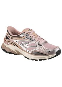 Skechers Slip-On Sneaker &raquo;STAMINA SPORT&laquo; Retro Sneaker, Schn&uuml;rschuh mit Metallic-Bes&auml;tzen rosa, Gr&ouml;&szlig;e 38