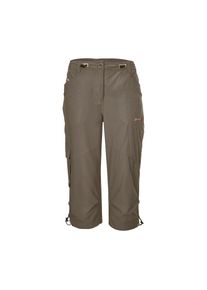 G.I.G.A. by Killtec G.I.G.A. DX by killtec 3/4-Hose &raquo;GS 31 WMN PNTS&laquo; Schnelltrocknende Caprihose mit verstellbaren Kordelz&uuml;gen braun, Gr&ouml;&szlig;e 36