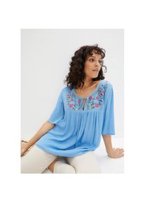 bonprix Tunika blau, Gr&ouml;&szlig;e 48