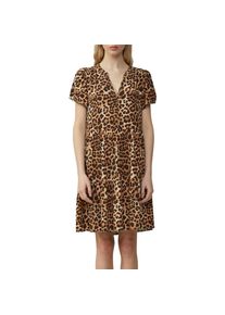 QS Sommerkleid mit All-Over Print schwarz, Gr&ouml;&szlig;e 40